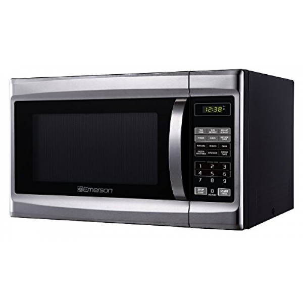 Emerson 1.3 CU. FT. 1000 Watt, Touch Control, Stainless Steel Front