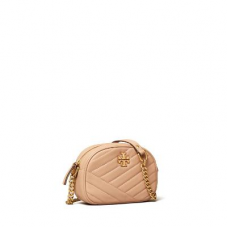 Tory Burch Kira Chevron Small Camera Bag, Devon Sand