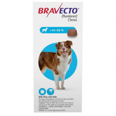 Bravecto For Large Dogs 44-88lbs (Blue) 3 Chews