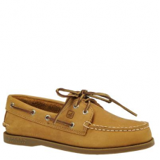 Sperry Top-Sider A/O - 1.5 Youth Brown Slip On Medium