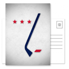 Washington Capitals 5-Count Postcard Set