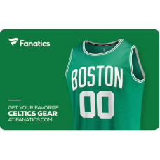 Boston Celtics Fanatics eGift Card ($10 - $500)