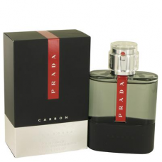 Prada Luna Rossa Carbon For Men By Prada Eau De Toilette Spray 3.4 Oz