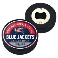 Columbus Blue Jackets Collector's Puck Bottle Opener