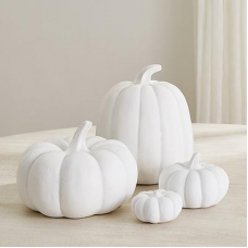 Bisque Pumpkins - Ballard Designs